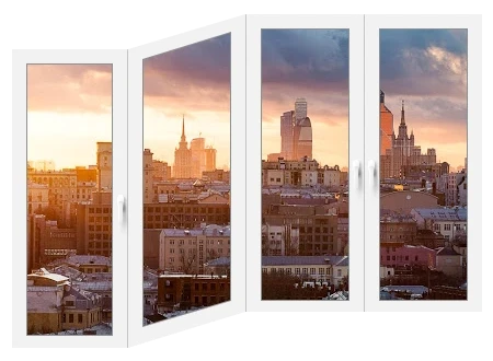 Балкон зиг-заг Kaleva Combo Vario