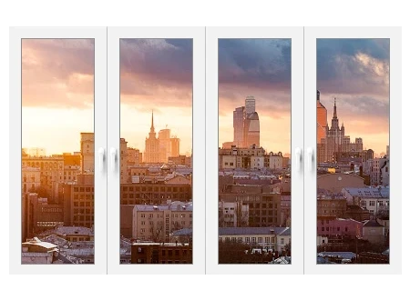 Балкон прямой Schuco ADS 70 HD