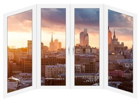 Балкон п-образный Melke Smart