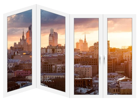 Балкон каблук Veka WHS 60