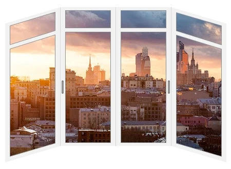 Балкон с фрамугой Provedal C640