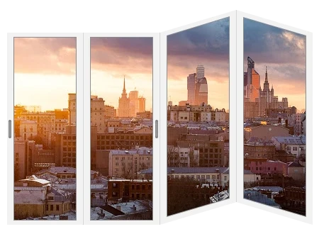 Балкон сложносоставной Aluvet Cold