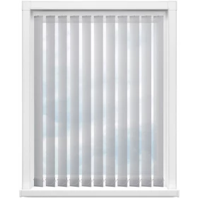 Скрин 5% 1604 св.-серый однотонный 89 мм