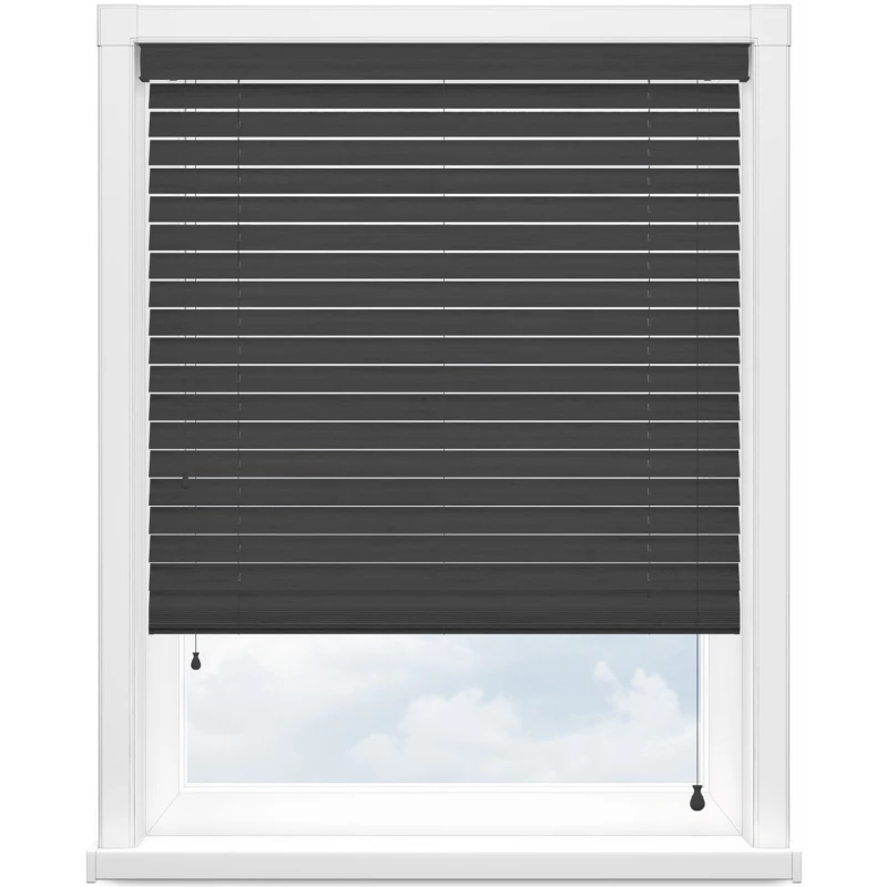 Полоса пвх модерно черная 2