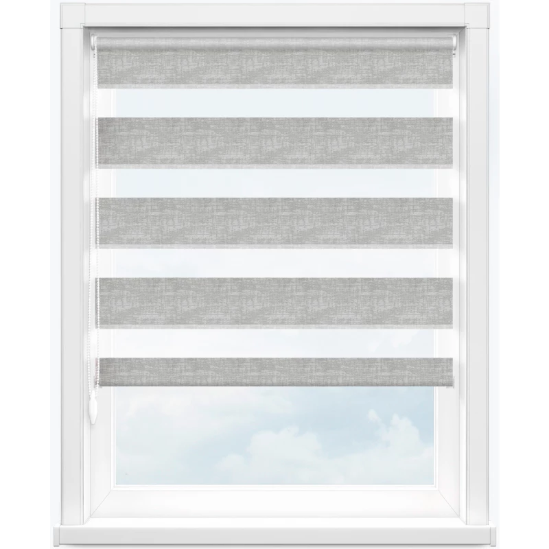 Зебра аура 1852 серый, 300 см - 1