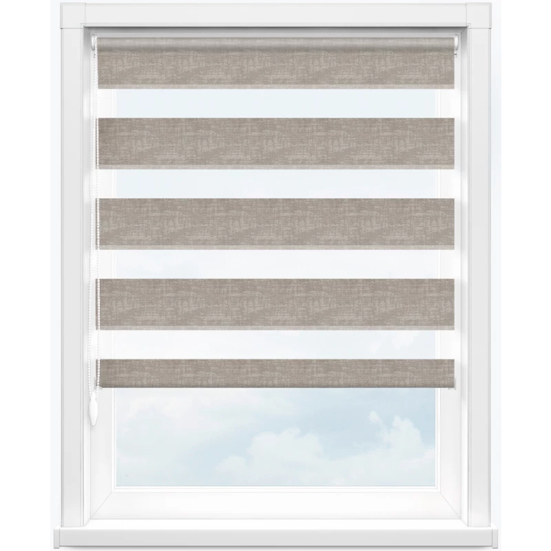 Зебра аура 2868 светло-коричневый, 300 см - 1