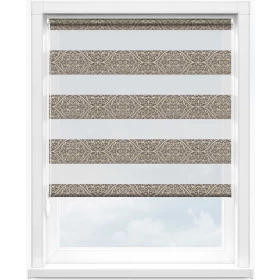 Зебра бергама 4284 лиловый, 280 см