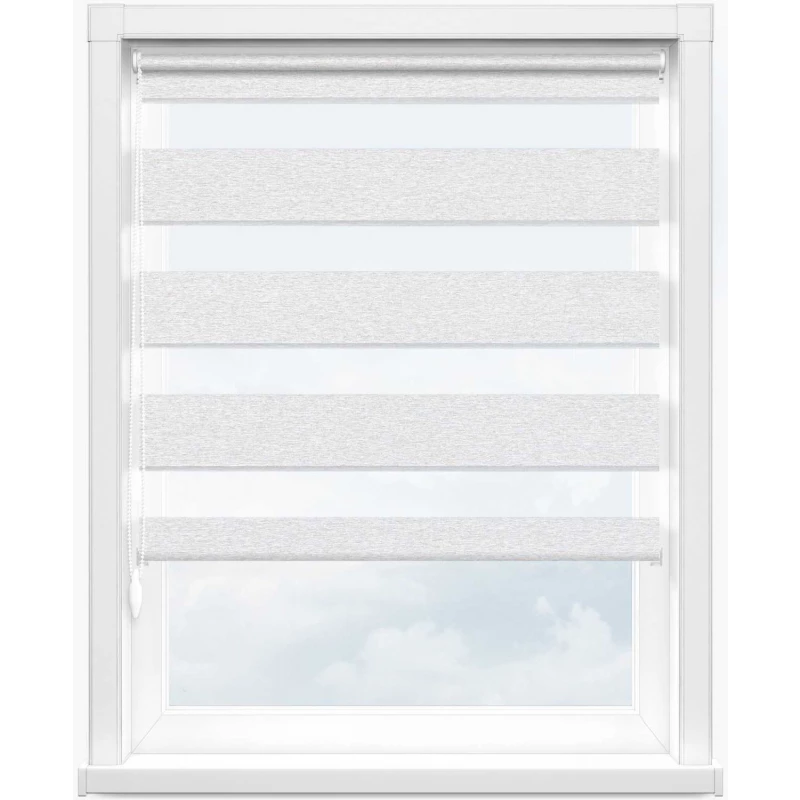 Зебра глория био bo 1608 св. серый, 280 см - 1