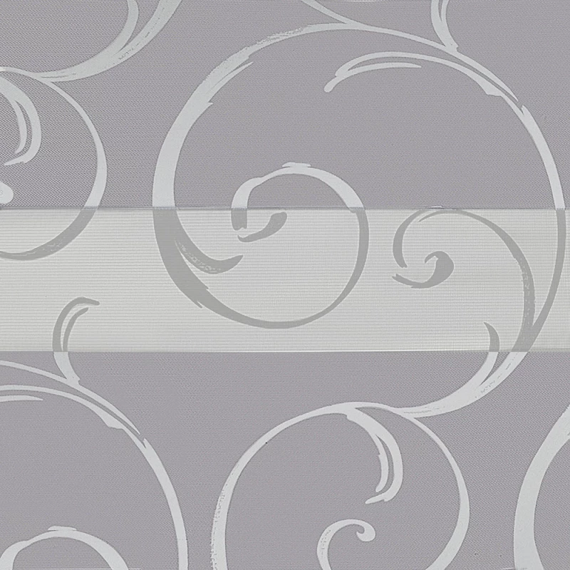 Зебра дори 1852 серый, 300 см