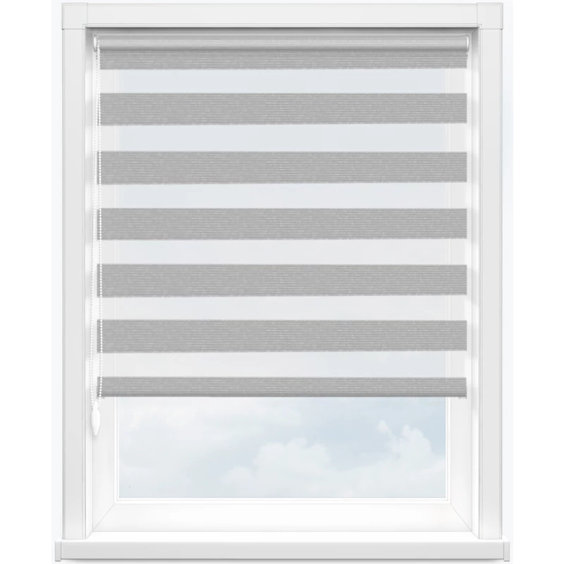 Зебра клауд 1852 серый, 300 см - 1