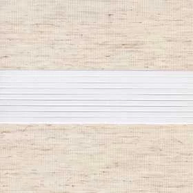 Зебра лен 2261 светло-бежевый, 240 см