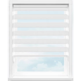 Зебра лора 0225 белый, 300 см