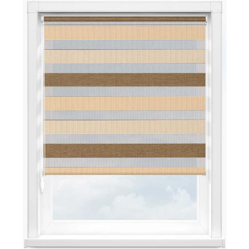 Зебра луксор трио 3466 золото, 280 см - 1