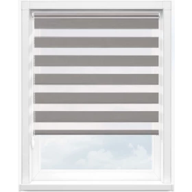 Зебра металлик 1881 темно-серый 280 см