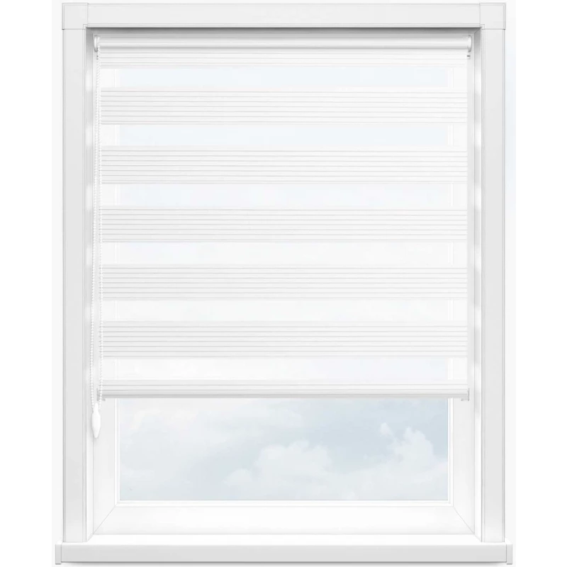 Зебра парма 0225 белый, 280 см - 1