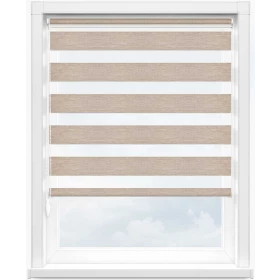 Зебра сахара 2261 св. бежевый, 210 см