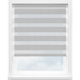 Зебра скрин 1852 серый, 300 см