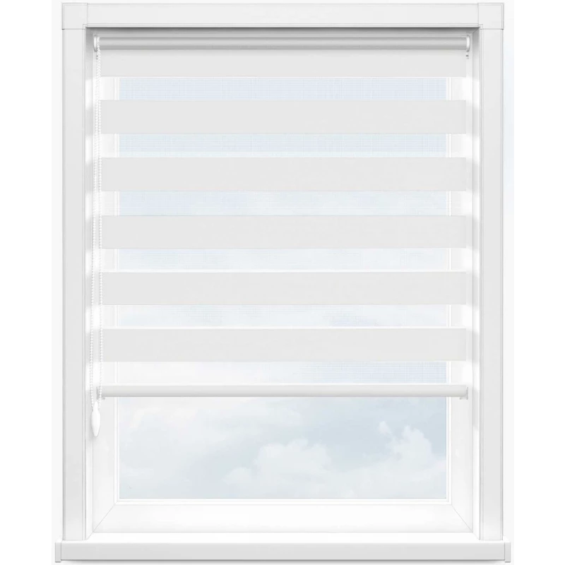 Зебра софт 0225 белый, 280 см - 1