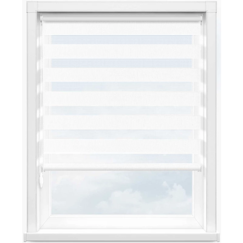 Зебра стандарт 0225 белый, 280 см - 1