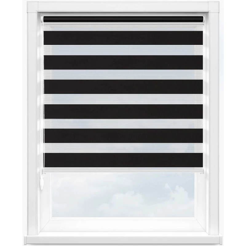 Зебра стандарт 1908 черный, 280 см - 1