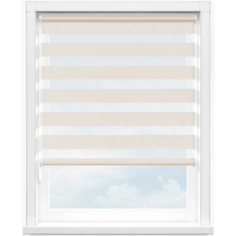 Зебра стандарт 2259 св. бежевый, 280 см - 1