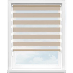 Зебра стандарт 2406 бежевый, 280 см