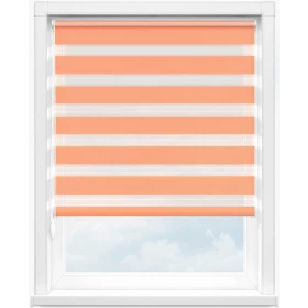 Зебра стандарт 3499 оранжевый, 280 см