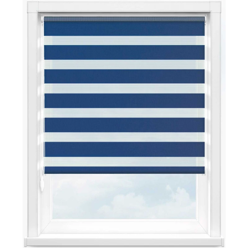 Зебра стандарт 5302 синий, 280 см - 1