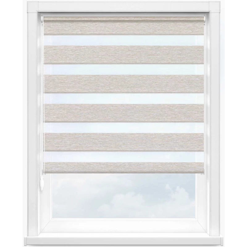 Зебра стоун био 2406 бежевый , 280 см - 1