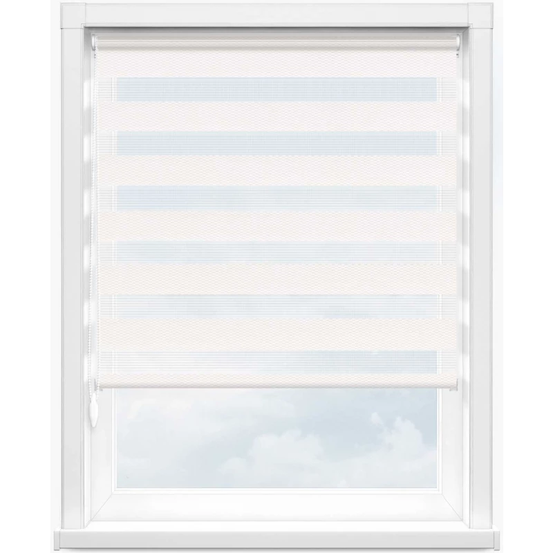 Зебра тетрис 0225 белый, 280 см - 1