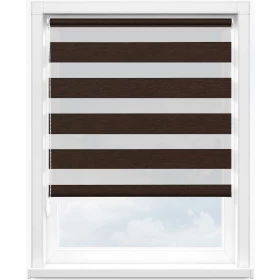 Зебра этник 2871 т. коричневый 270 см