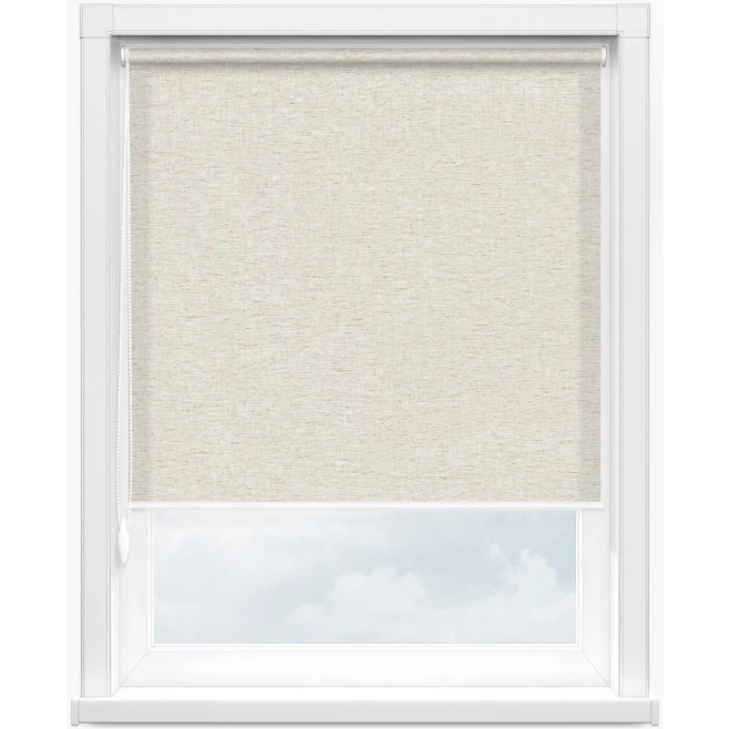 Лён 2261 бежевый 200 см - 1