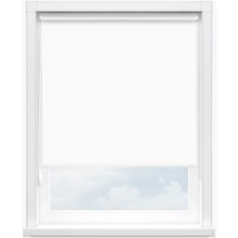 Плэйн black-out 0225 белый, 200 см - 1