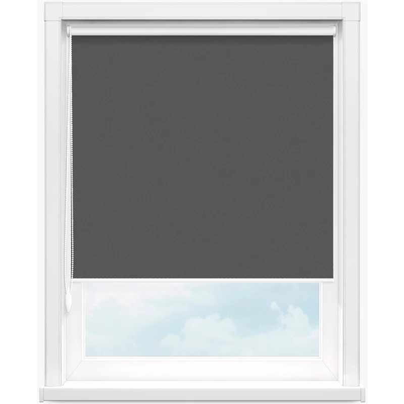 Плэйн black-out 1854 графит, 200 см - 1