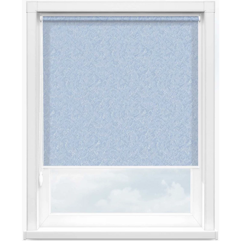 Шёлк 5172 морозно-голубой(светлый), 200 см - 1