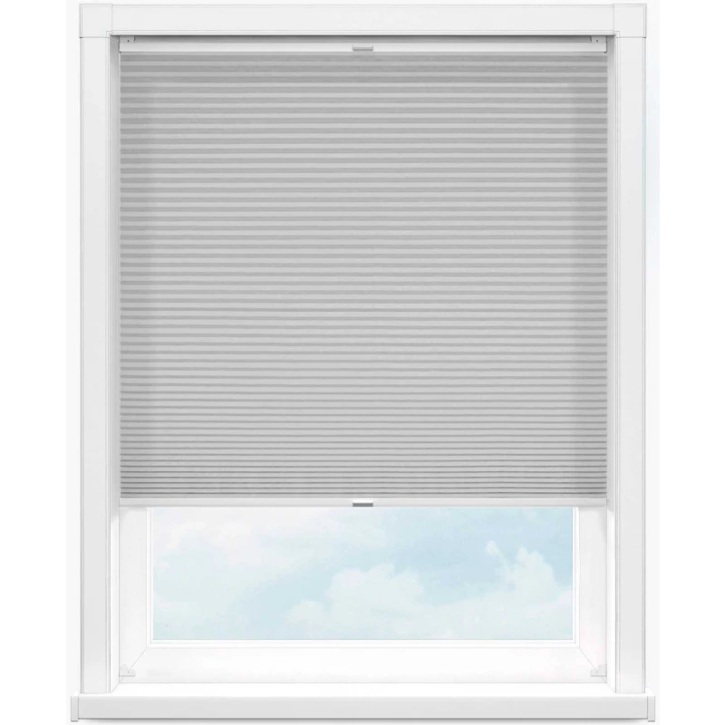 Гофре классик 1608 св. серый, 300 см - 1