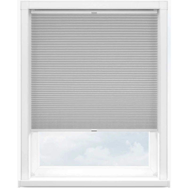 Гофре перфект 1608 св. серый, 300 см - 1