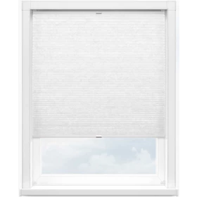 Гофре сатин 0225 белый, 365 см