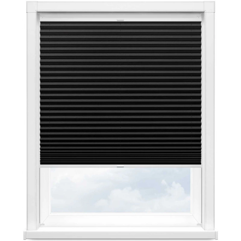 Креп перла 1908 черный, 235 см - 1