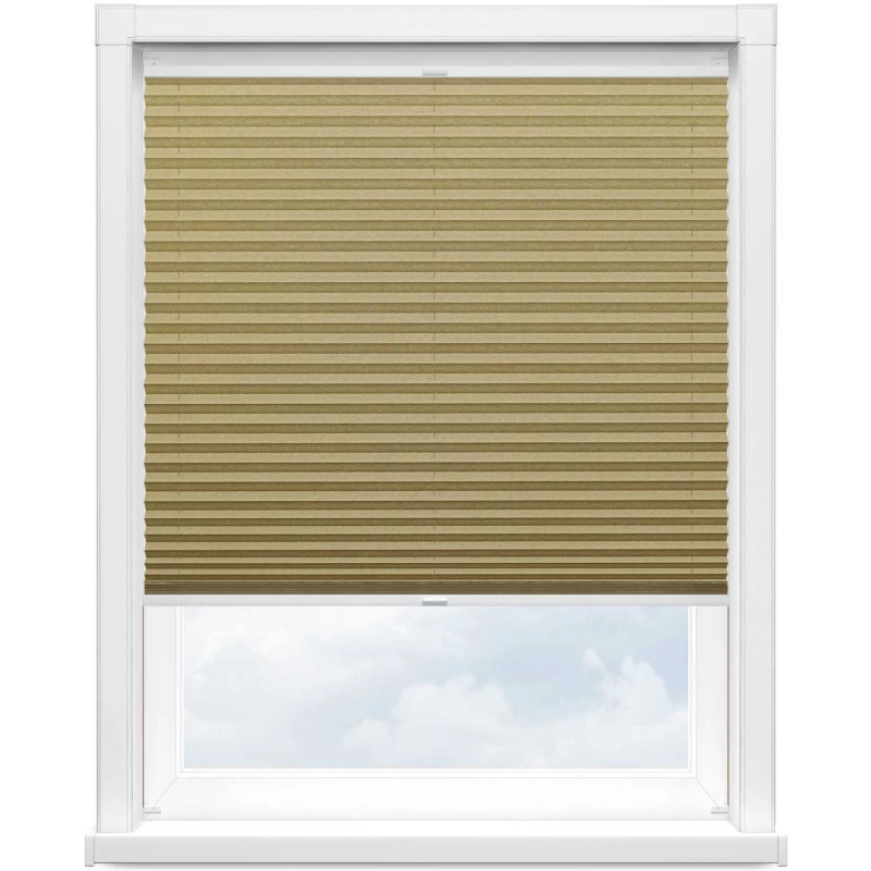 Тигрис перла 5885 горчица, 230 см - 1