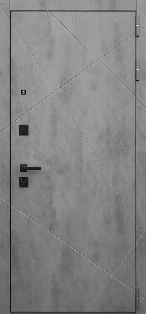 Стальная дверь Дуэт Б с зеркалом