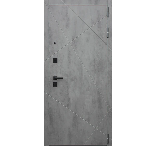 Стальная дверь Дуэт Б с зеркалом