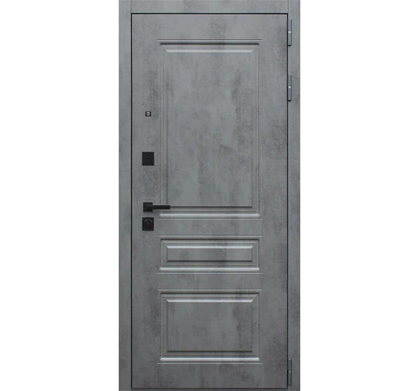 Стальная дверь Лира с зеркалом