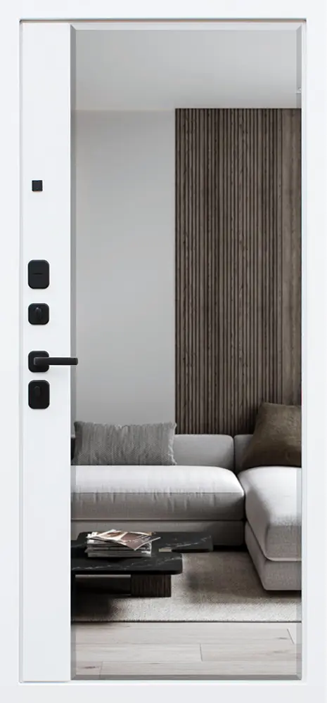 Стальная дверь Ливерпуль с зеркалом