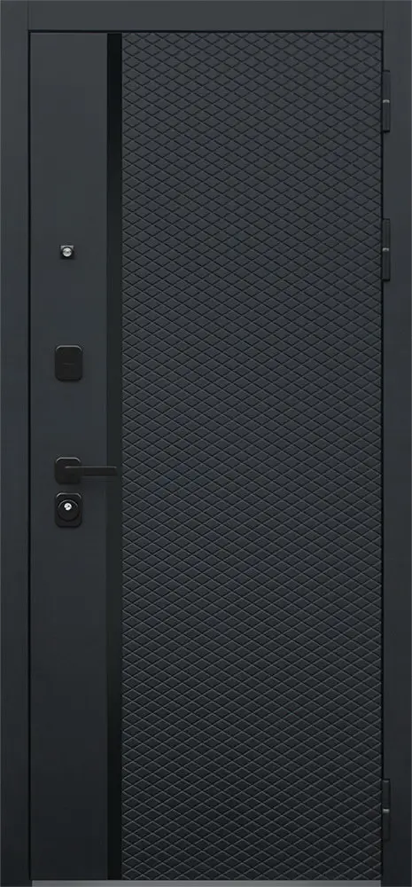 Стальная дверь Ньюкасл с зеркалом