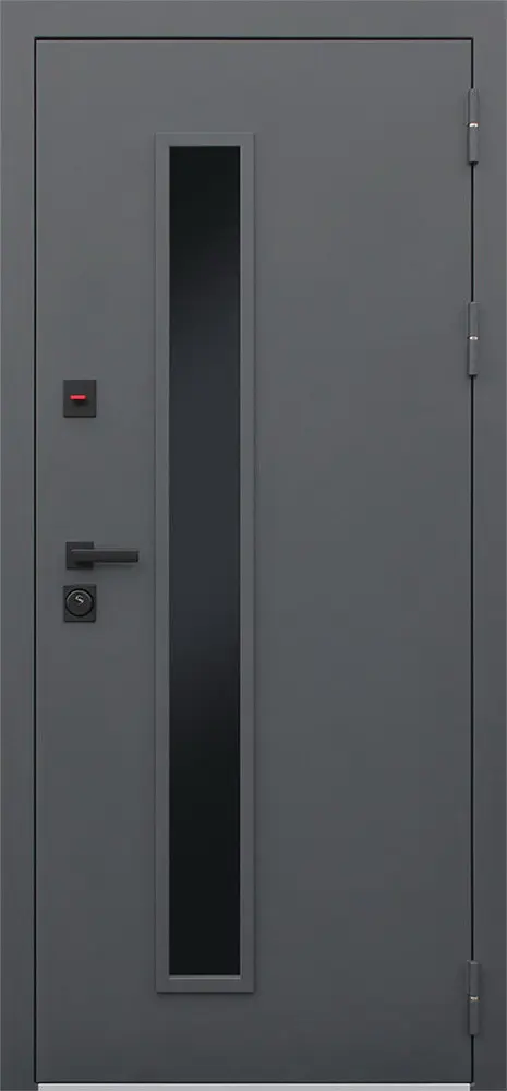Стальная дверь Тренто с окном (терморазрыв 3к)
