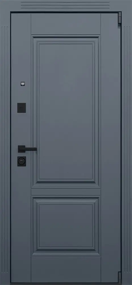 Стальная дверь Гермес Неоклассика с зеркалом Elit