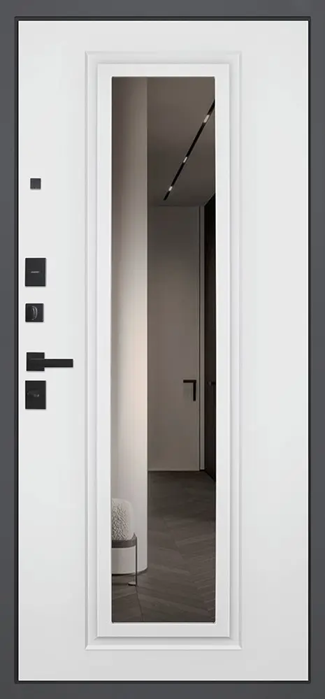 Стальная дверь Vegas с зеркалом