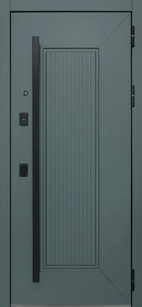 Стальная дверь Зетта с зеркалом