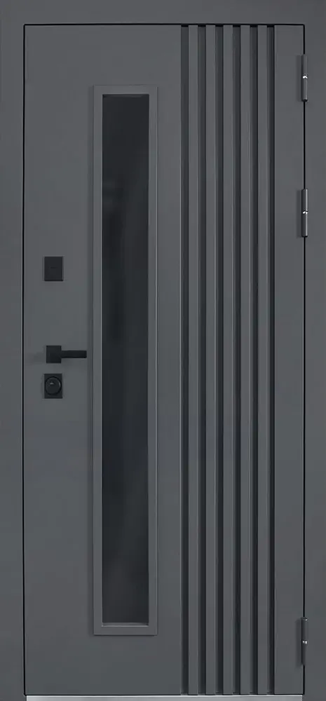 Стальная дверь Arte с окном (терморазрыв 3к)